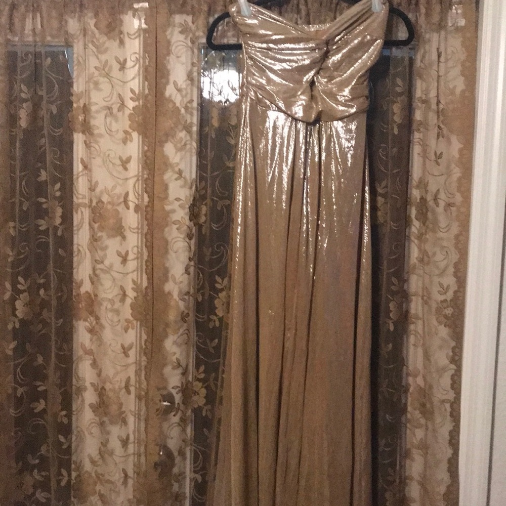 Shein Strapless Maxi Dress